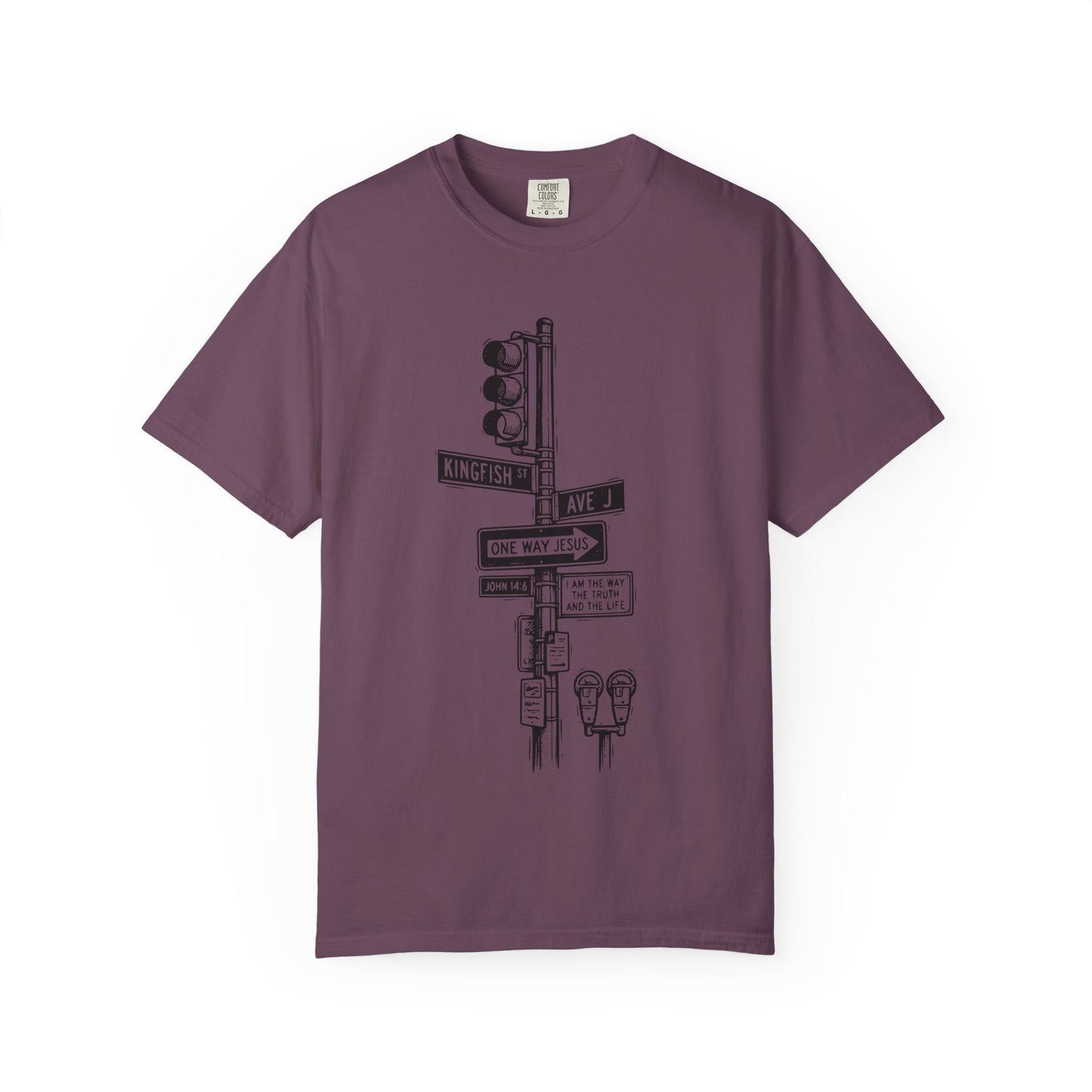 Kingfish Traffic Light Design Unisex - Jesus is the way!