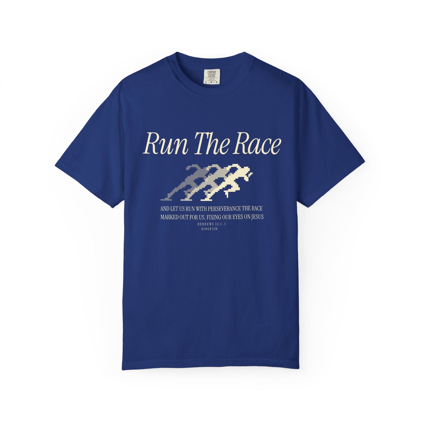 Christian Streetwear "Run the Race" Unisex-Dyed T-Shirt
