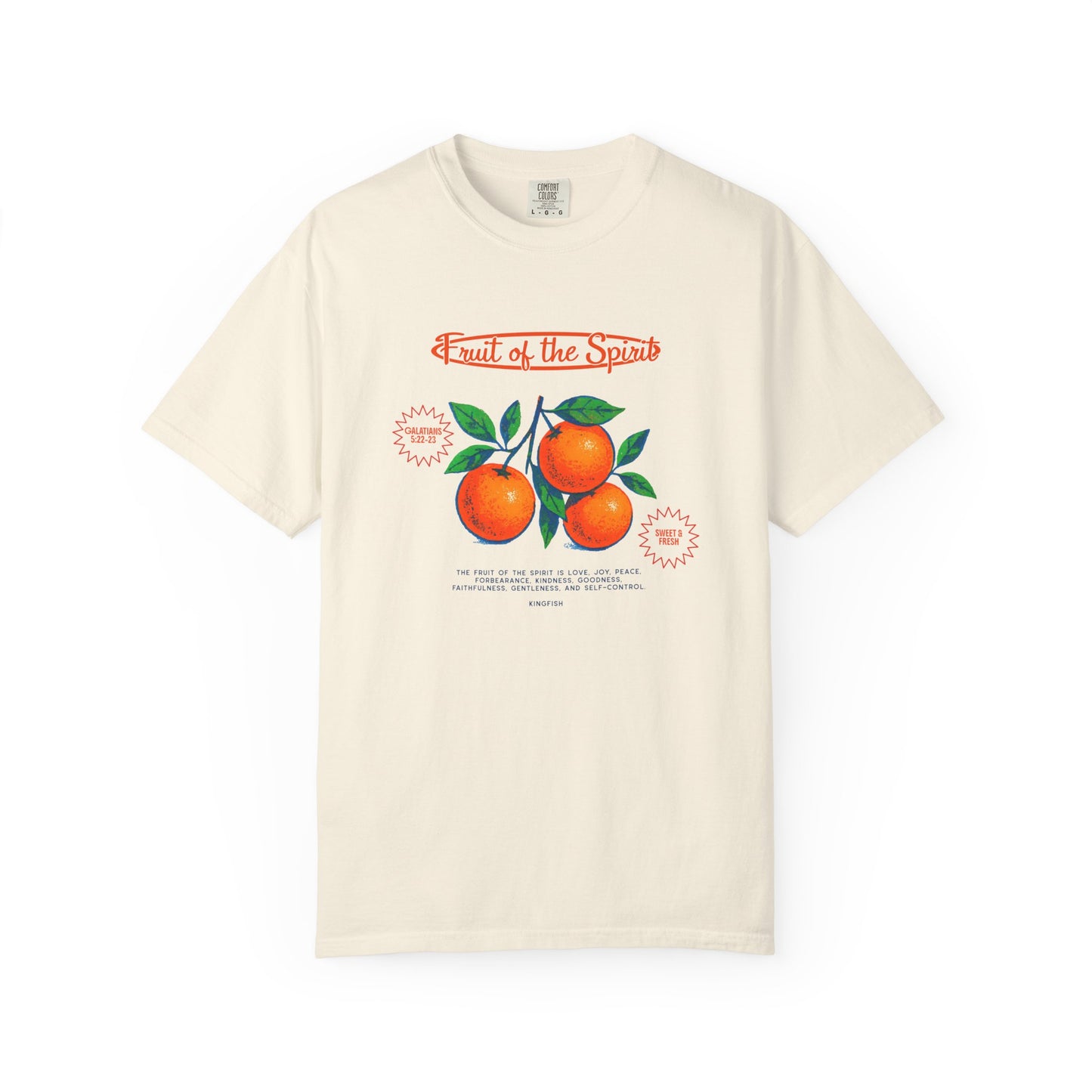 Christian Streetwear T-shirt - Fruit of the Spirit Design - Unisex