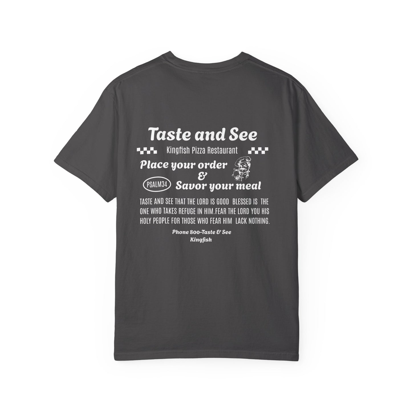 Christian Streetwear  - Taste & See Unisex-Dyed T-Shirt
