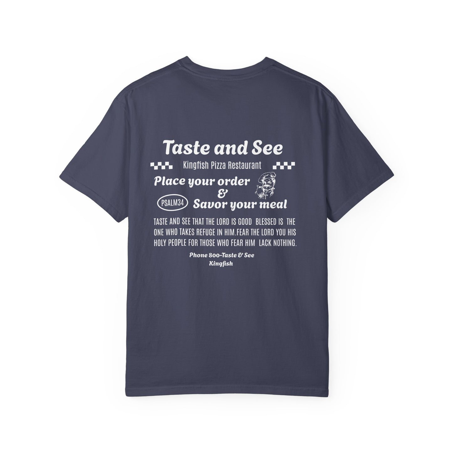 Christian Streetwear  - Taste & See Unisex-Dyed T-Shirt
