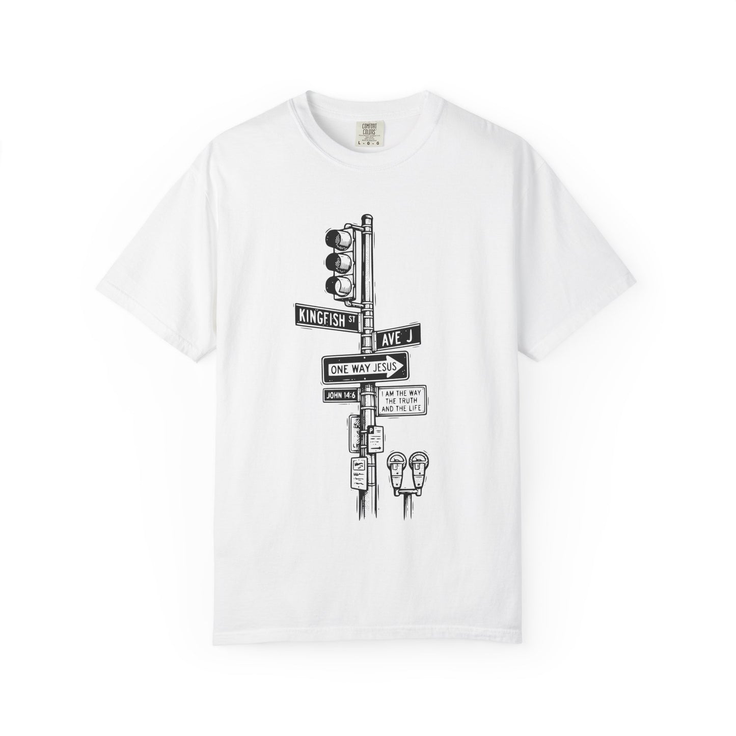 Kingfish Traffic Light Design Unisex - Jesus is the way!
