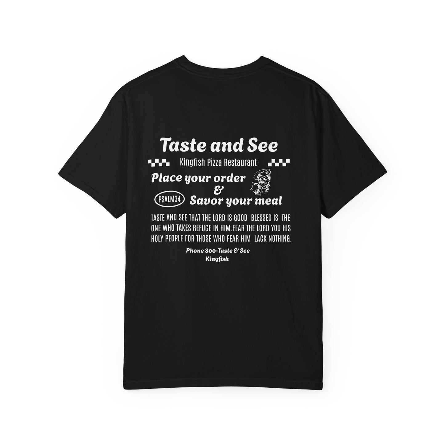 Christian Streetwear  - Taste & See Unisex-Dyed T-Shirt