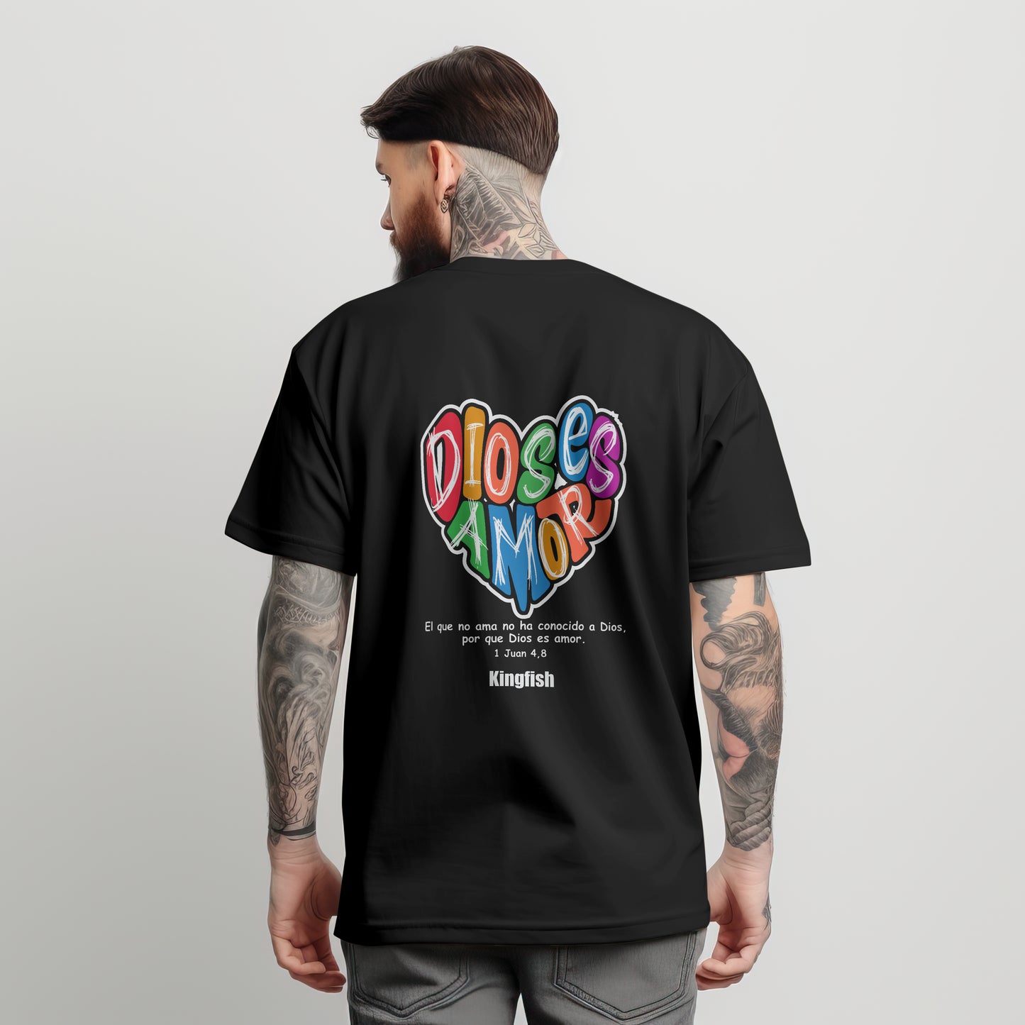 Christian Streetwear Unisex T-shirt - "Dios es amor" - "God is love"