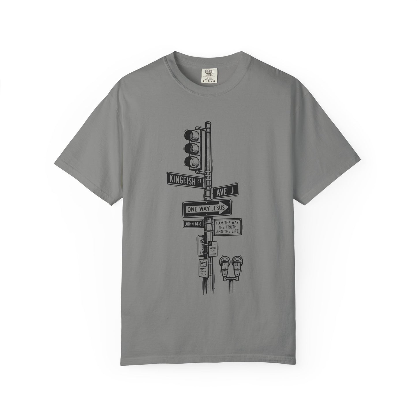 Kingfish Traffic Light Design Unisex - Jesus is the way!