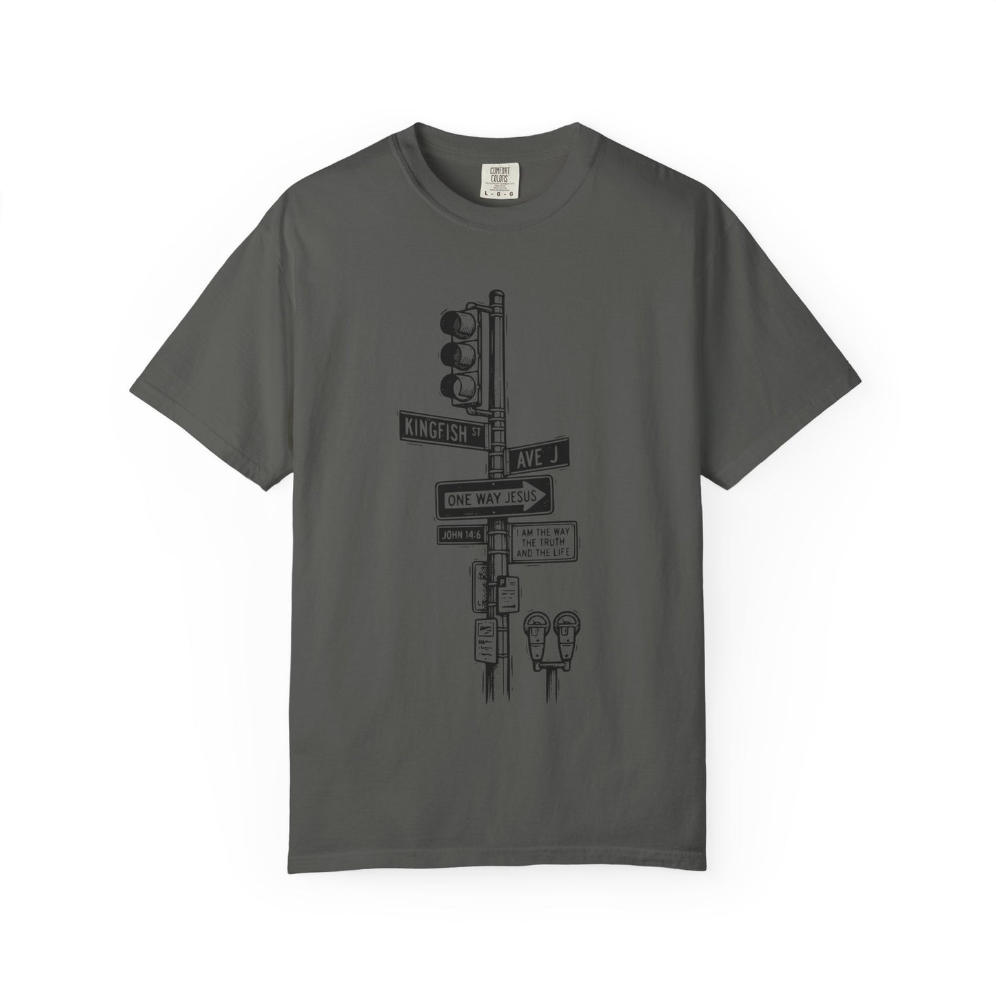 Kingfish Traffic Light Design Unisex - Jesus is the way!
