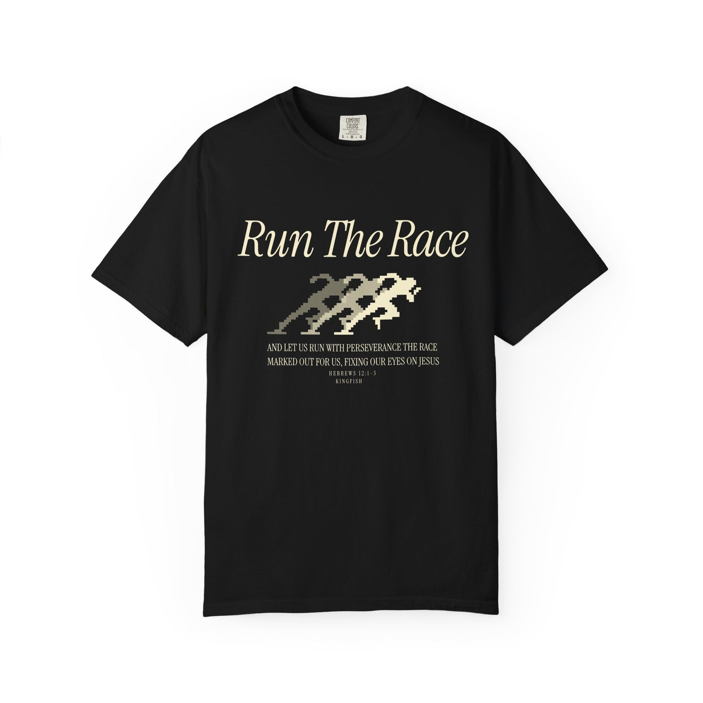 Christian Streetwear "Run the Race" Unisex-Dyed T-Shirt