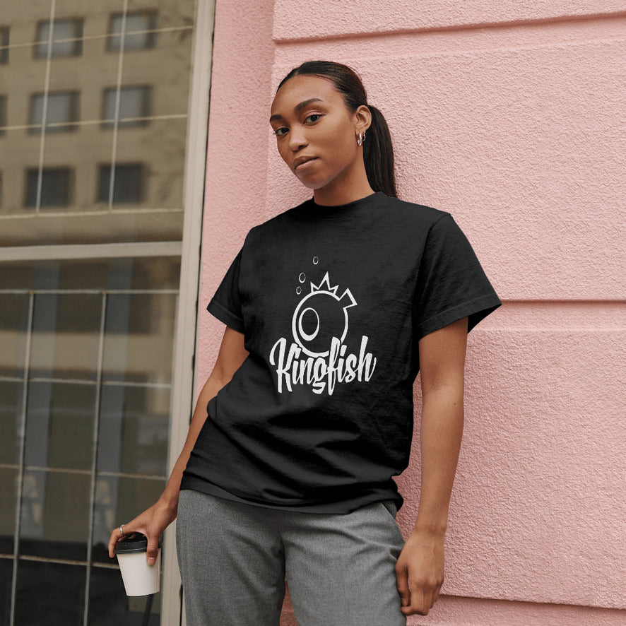 Christian Streetwear T-shirt with Kingfish Logo - Unisex