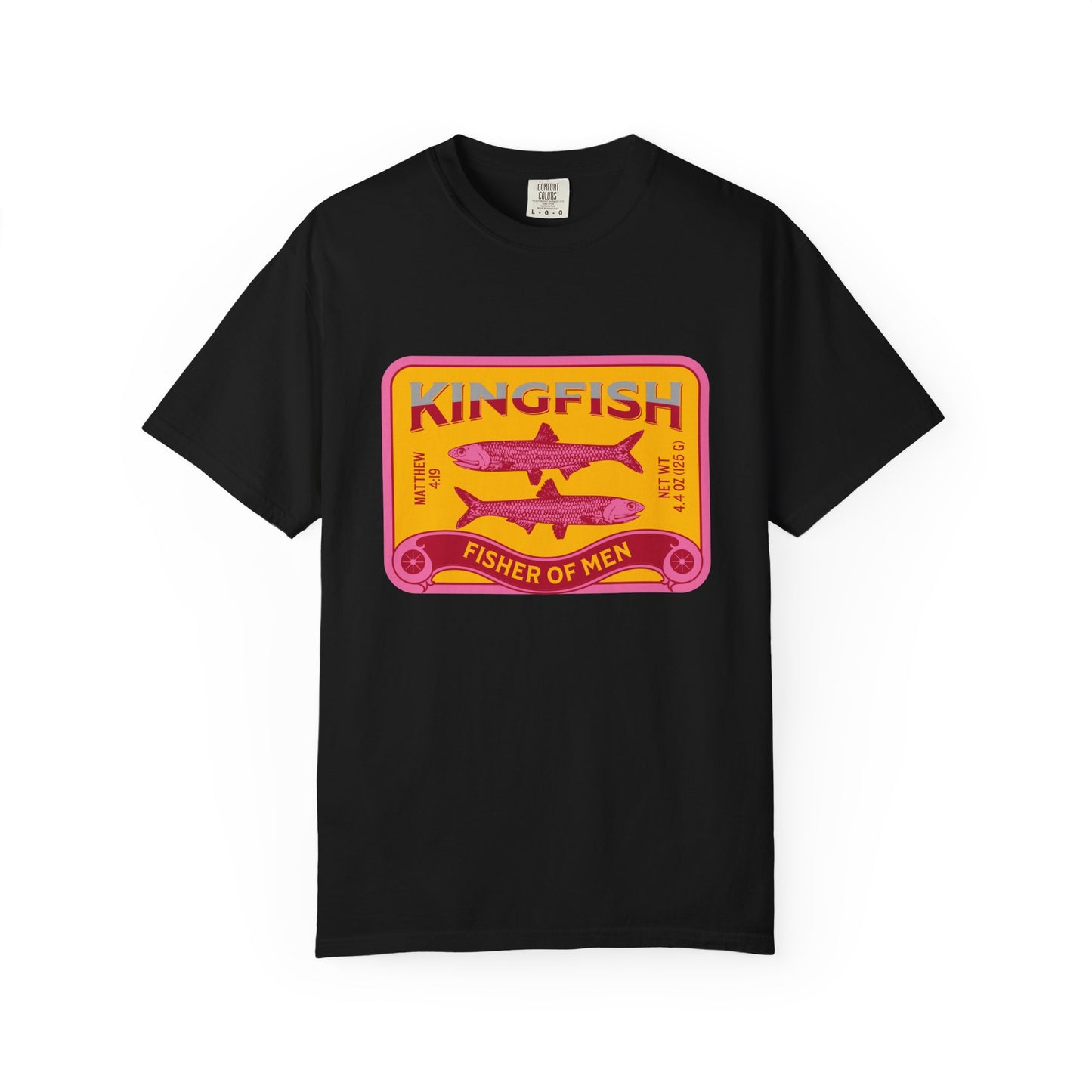 Kingfish "Fisher of Men" Christian Graphic T-Shirt